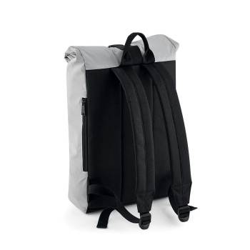 Reflective Roll-Top Backpack
