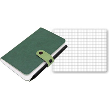 Reflexa blocco a quadretti con passante portapenne 224 pag.