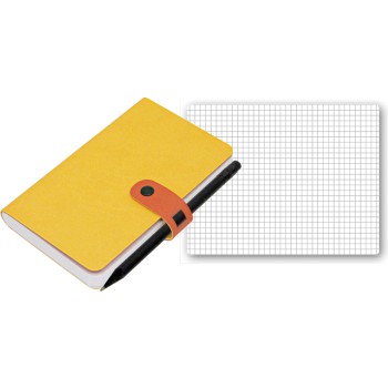 Reflexa blocco a quadretti con passante portapenne 224 pag.
