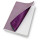 Blocco note personalizzabile Reflexa formato 9x14 cm lilla/viola