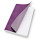Blocco note personalizzabile Reflexa formato 9x14 cm lilla/viola