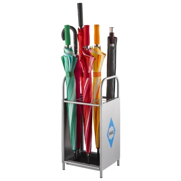 Ombrelliera personalizzabile Fare in acciaio con capacità 16 ombrelli