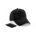 Cap personalizzabile Beechfield in cotone twill 5 pannelli con patch intercambiabile