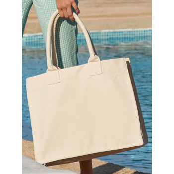 Shopper in cotone personalizzata con logo - Resort Canvas Bag