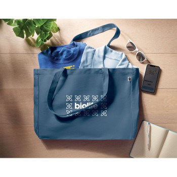 RESPECT COLOURED - Borsa in tela riciclata 280 gr/
