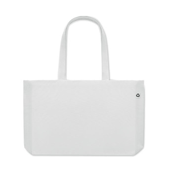 Shopper in cotone personalizzata con logo - RESPECT COLOURED - Borsa in tela riciclata 280 gr/m