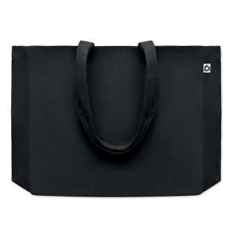 Shopper in cotone personalizzata con logo - RESPECT COLOURED - Borsa in tela riciclata 280 gr/m