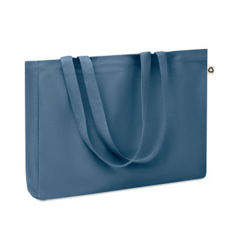 Shopper in cotone personalizzata con logo - RESPECT COLOURED - Borsa in tela riciclata 280 gr/m