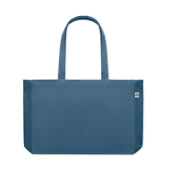 Shopper in cotone personalizzata con logo - RESPECT COLOURED - Borsa in tela riciclata 280 gr/m