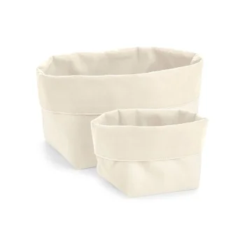 Borse personalizzate con logo - Reversible Canvas Organiser L