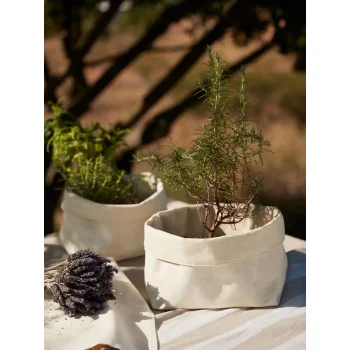 Borse personalizzate con logo - Reversible Canvas Organiser L