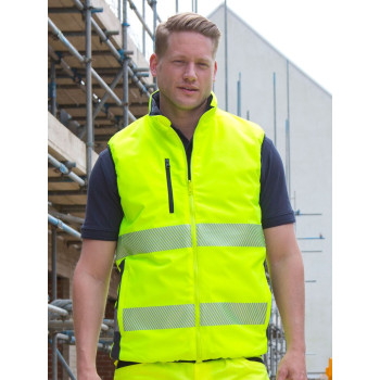 Reversible Soft Padded Safety Gilet