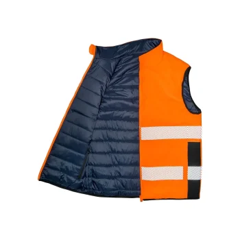 Reversible Soft Padded Safety Gilet