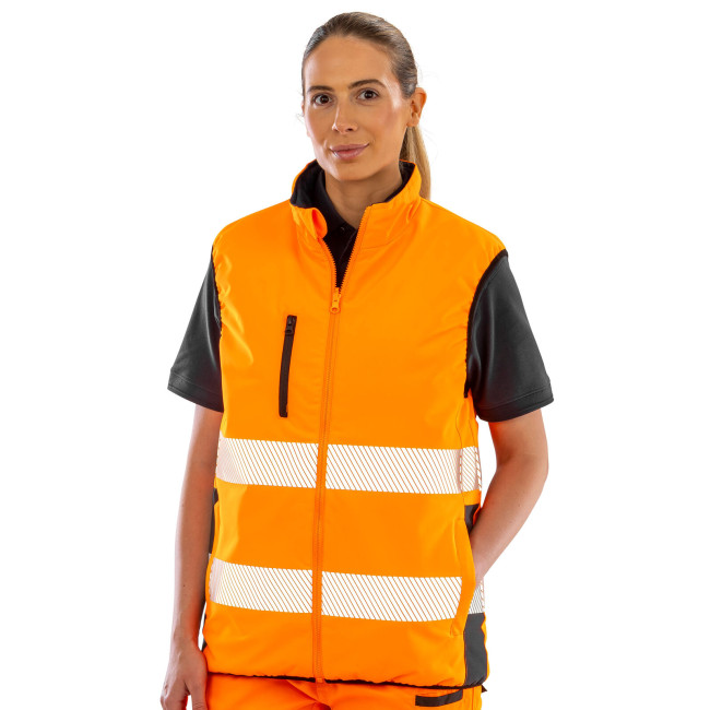 Reversible Soft Padded Safety Gilet