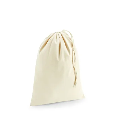 Sacco in cotone con chiusura a coulisse