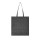 Shopper personalizzabile Black Spider in 100% cotone riciclato con manico lungo