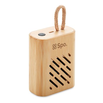 REY - Speaker wireless Bamboo da 3W