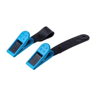 Clip in plastica personalizzabile colori assortiti per identificazione ufficio