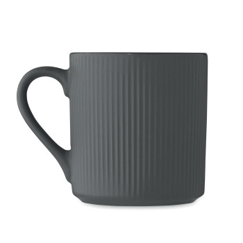 RIBMUG - Tazza in ceramica a coste 340 m