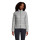 Giacca imbottita personalizzabile donna nylon collo alto tasche zip