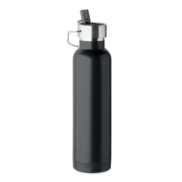 Bottiglia isolante personalizzabile doppio strato acciaio inox riciclato 660 ml