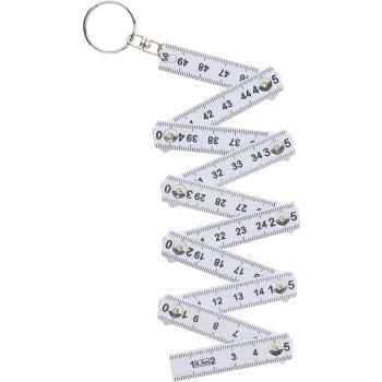 Metro flessometro personalizzato con logo - Righello pieghevole in plastica Holly