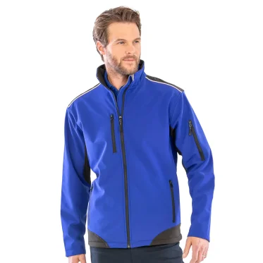 Giacca softshell personalizzabile Result ripstop antivento impermeabile