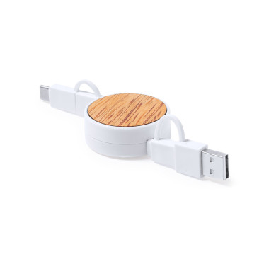 Cavo prolunga USB personalizzabile con connettori tipo C Micro USB Lightning