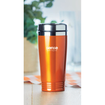 Tazze termiche personalizzate con logo - RODEO COLOUR - Tazza doppio strato da 400ml