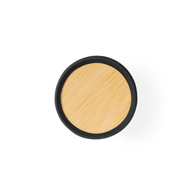 Deodorante per auto personalizzabile in bambù naturale con fragranza al limone