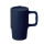 Tazza in ceramica da 430 ml con coperchio scorrevole e design pratico