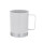 Tazza personalizzata in PP riciclato con base in acciaio inox riciclato 400 ml