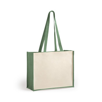 Borse shopper juta personalizzate con logo - Rotin