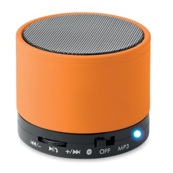 Speaker altoparlante personalizzato con logo - ROUND BASS - wireless rotondo
