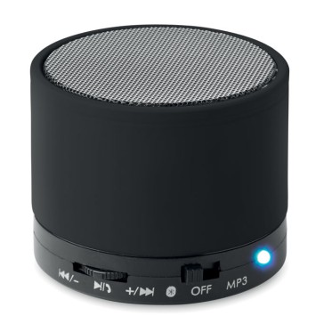 Speaker altoparlante personalizzato con logo - ROUND BASS - wireless rotondo