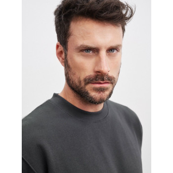 felpe uomo personalizzate - Round Sweat Heavy