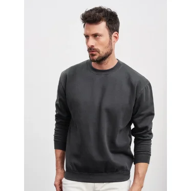 Felpa personalizzabile Daiber con collo rotondo