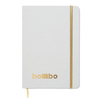 Taccuini A5 Personalizzati - ROUTE WHITE - Notebook A5 rivelatore di color