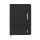 Blocco note A5 personalizzabile in RPET con penna e tasca sul retro