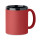 Tazza in ceramica Ruby 300 ml soft touch bordo nero