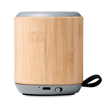 RUGLI - Speaker in bamboo senza fili 5.
