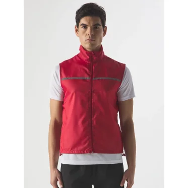 Gilet antivento personalizzabile Sprintex unisex con rete traspirante e taschina interna
