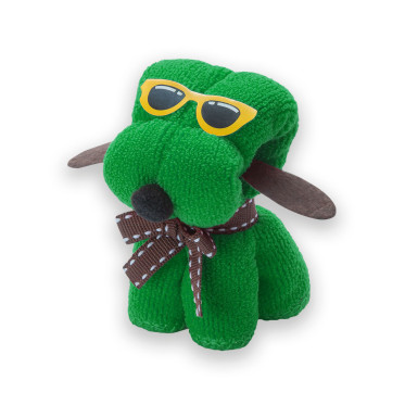 Magico asciugamano per cani personalizzabile microfibra morbida custodia PVC