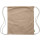 Zaino a sacca personalizzabile Impression in cotone 100% riciclato resistente