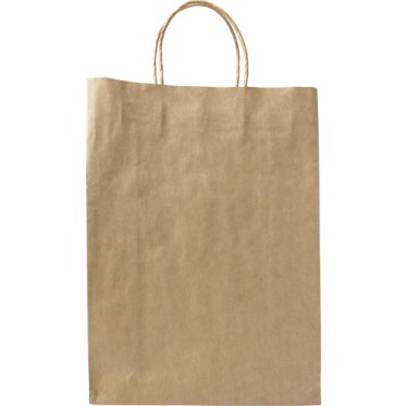 Shopper ecologiche personalizzate con logo - Sacchetto di carta, formato grande Rumaya