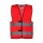 Gilet personalizzabile Korntex con fasce riflettenti 5 cm per bambini
