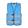 Gilet personalizzabile Korntex con fasce riflettenti 5 cm per bambini