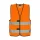 Gilet di sicurezza personalizzabile Korntex con fasce riflettenti regolabili