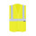 Gilet alta visibilità personalizzato Korntex con fasce riflettenti arancione