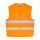 Gilet di sicurezza personalizzabile daiber alta visibilità con strisce catarifrangenti